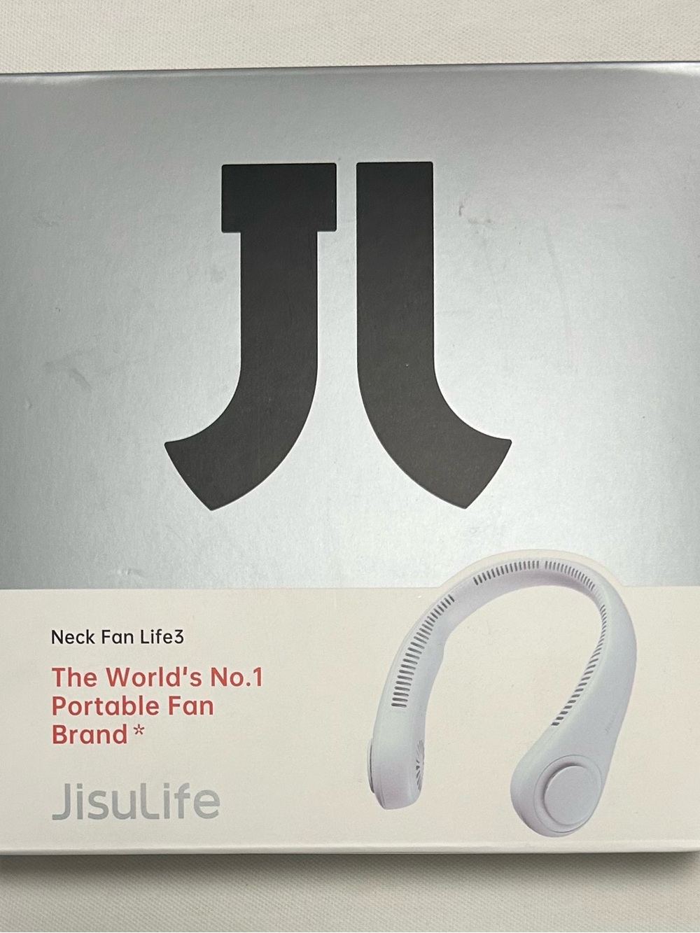 Jisulife Neck Fan Life3 Portable Neck Fan - White